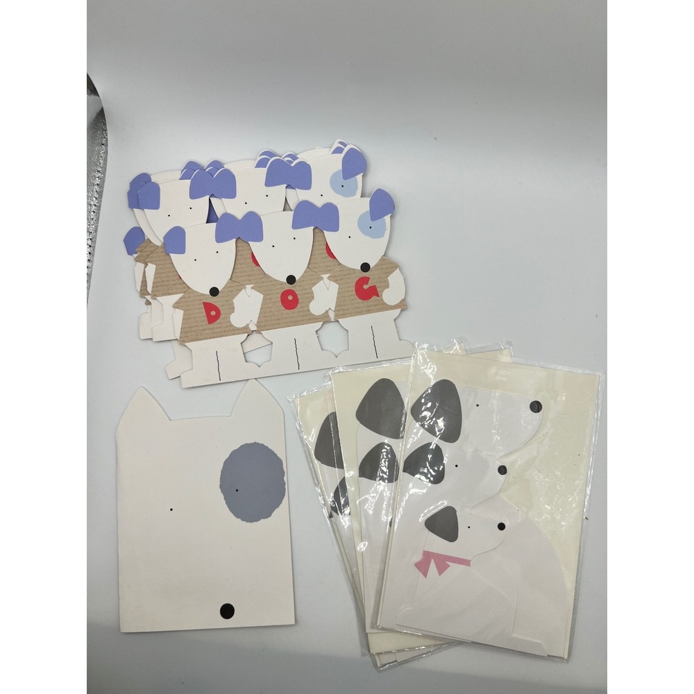 SANRIO For Hallmark Lot Of Kawaii Cute Dog‎ Stationery Note Cards Y2K RARE FIND